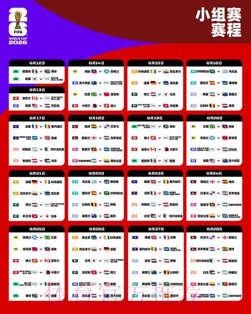 世界杯比赛时间推荐 世界杯比赛时间推荐